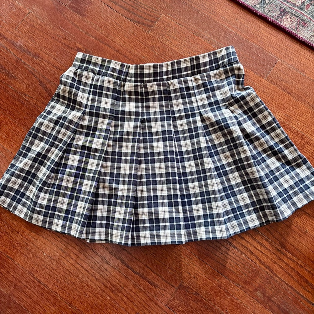 Plaid Skirt